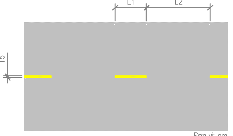 Hình G.1 - Vạch 1.1