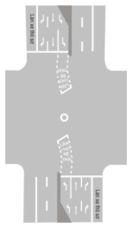 Hình G.42 - Minh họa bố trí vạch 5.3
