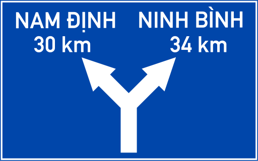 Biển I.414a Chỉ hướng đường