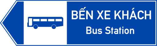 Biển I.444d Bến xe khách đường dài