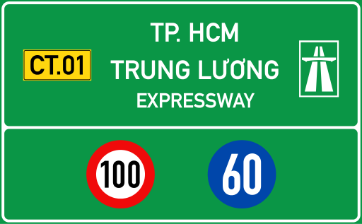 Biển IE.452 Bắt đầu đường cao tốc