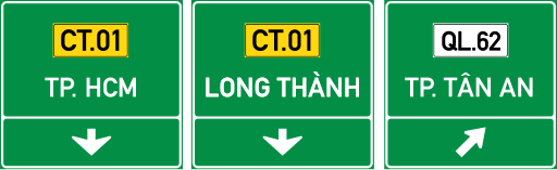Biển IE.464a Địa điểm và phương hướng
