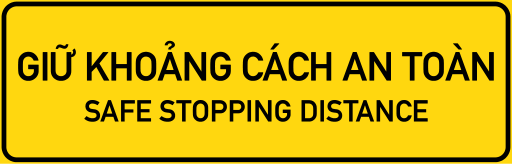 Biển IE.471 Giữ khoảng cách lái xe an toàn